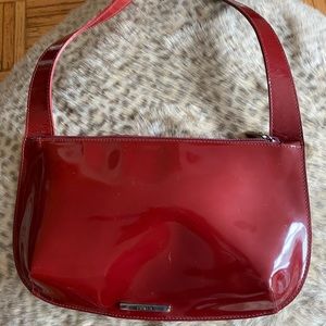 Furla patent leather handbag